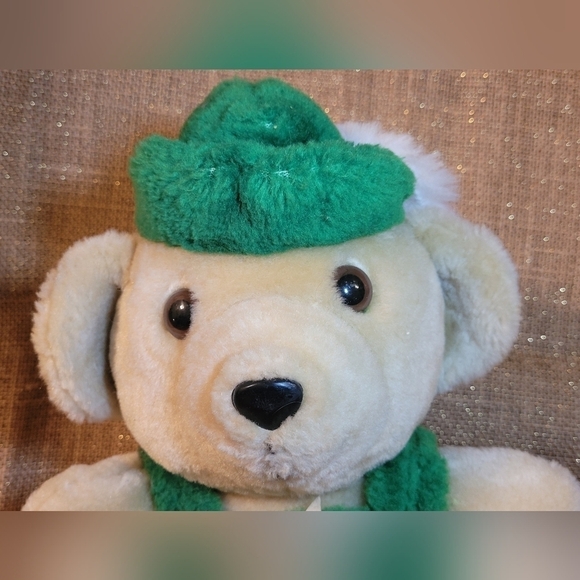 Lederhosen Teddy Bear~ Vintage‎ German Bavarian Style W Feather Cap~ Oktoberfest - Picture 3 of 3